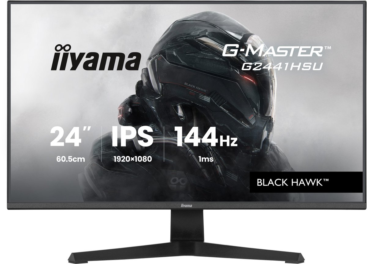 iiyama G2441HSU-B1, 60,5 cm (23.8ʺ), 1920 x 1080 …