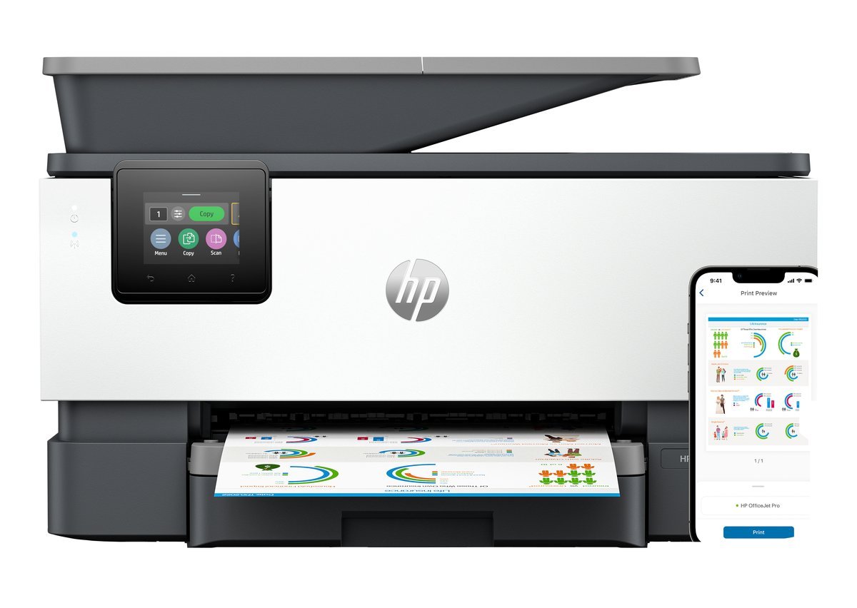 HP OfficeJet Pro 9120e A4 Duplex 1200 x 1200 DPI 22ppm Wi-Fi AirPrint