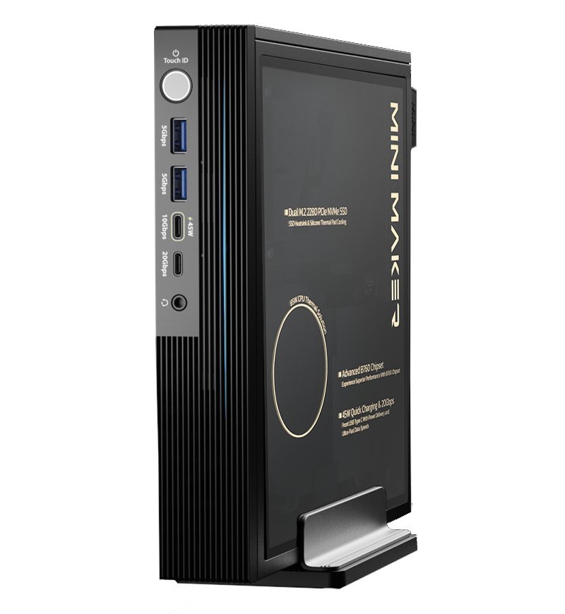 itek Mini PC Barebone - 1.4L- B760- 2xDDR5- …