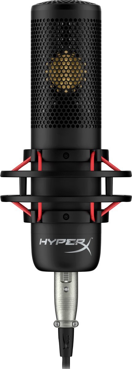 Microfono a condensatore HyperX ProCast, cardioide, XLR, filtro anti-pop, nero