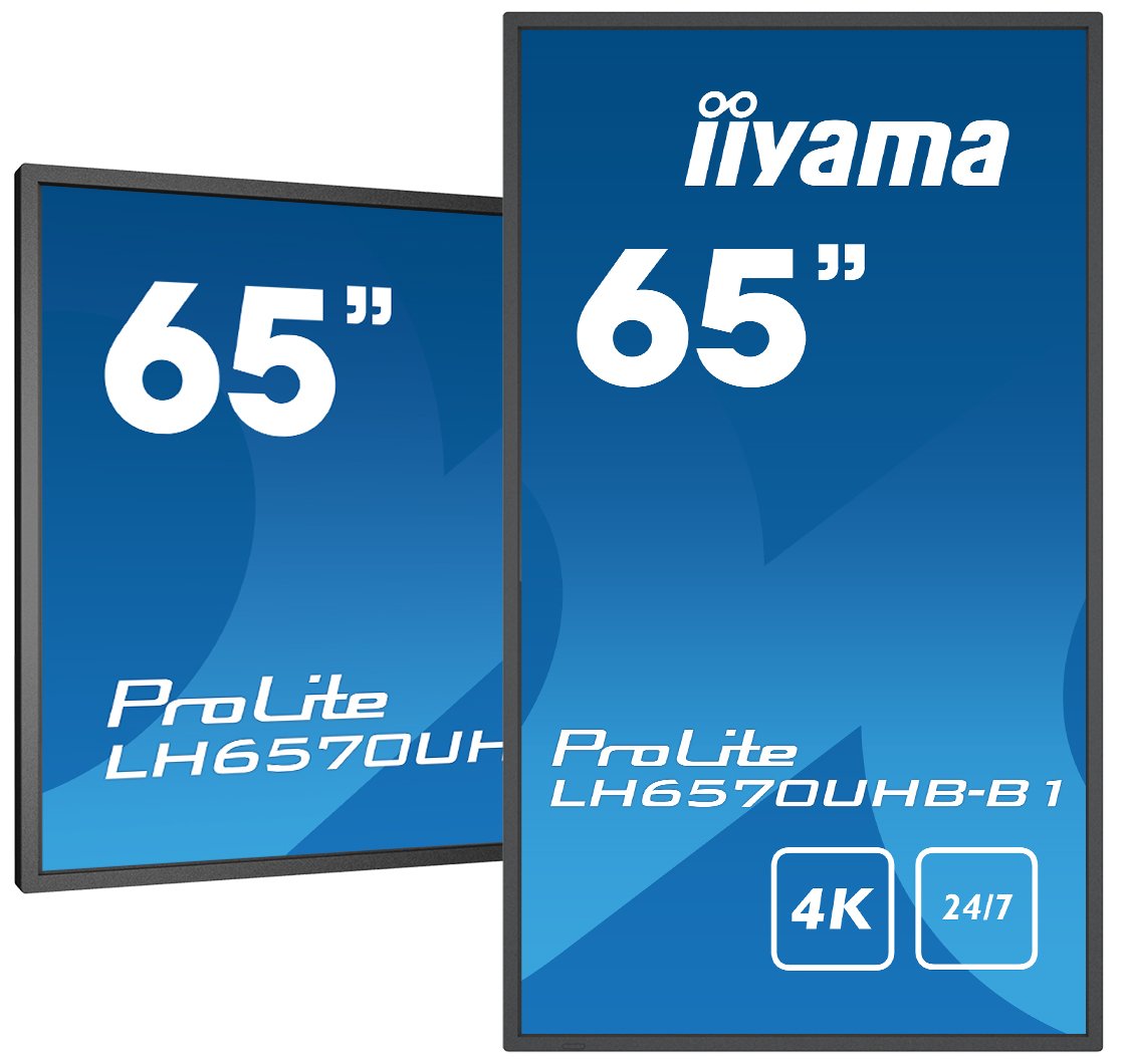 iiyama ProLite LH6570UHB-B1 - 65" Categoria diagonale (64.5" …