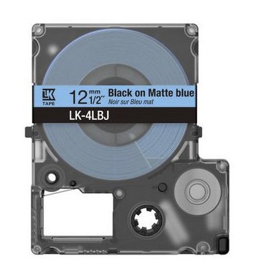 Epson LabelWorks LK-6GBJ - Black on matte green …