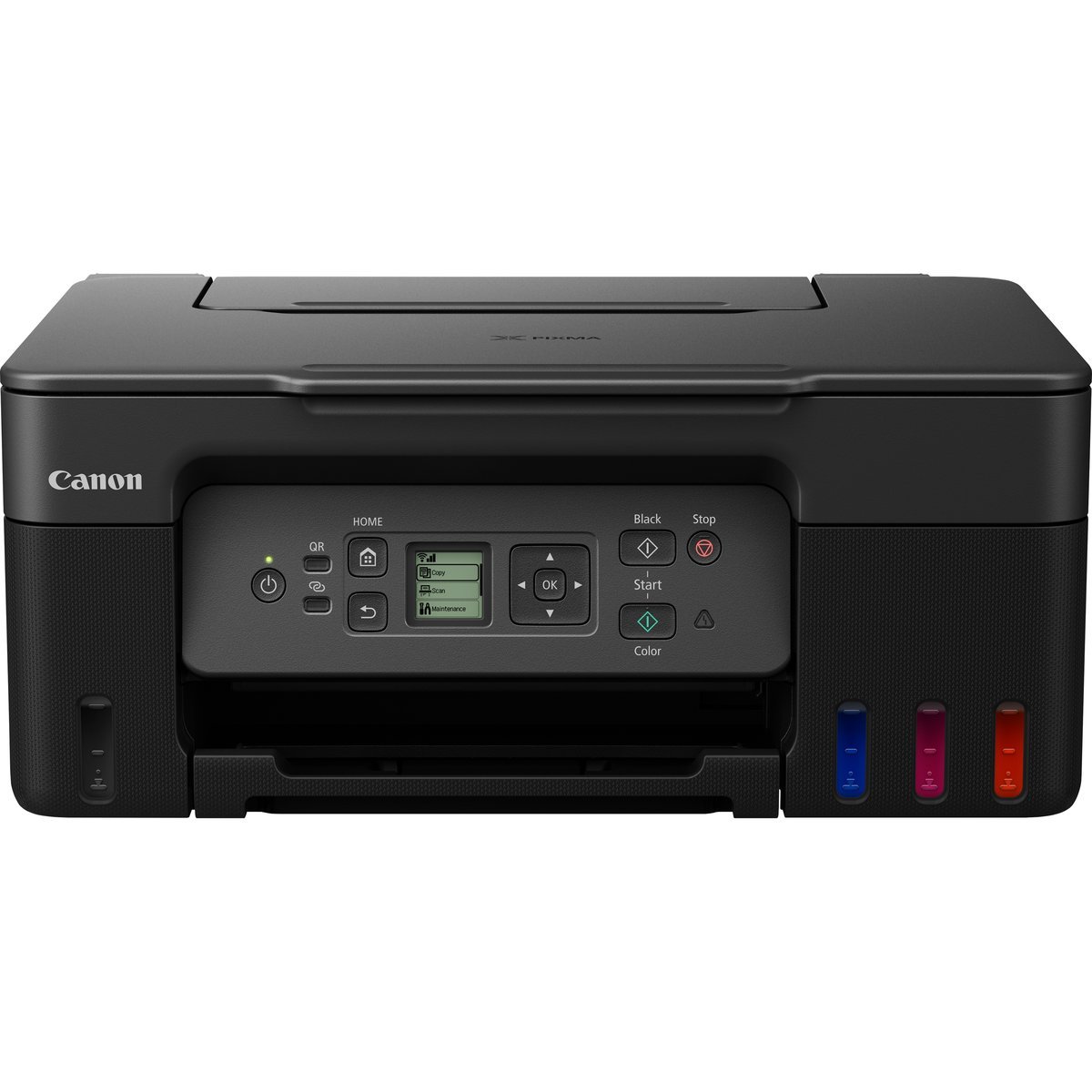 Canon PIXMA G3570 - Stampante multifunzione - colore - ink-jet - ricaricabile - Legal (216 x 356 mm) (originale) - A4/Legal (supporti) - fino a 11 ipm (stampa) - 100 fogli - USB 2.0, Wi-Fi(ac) - nero