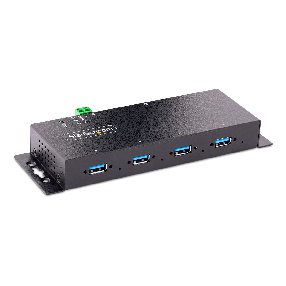 StarTech.com 4-Port Industrial USB 3.0 5Gbps Hub, Rugged …