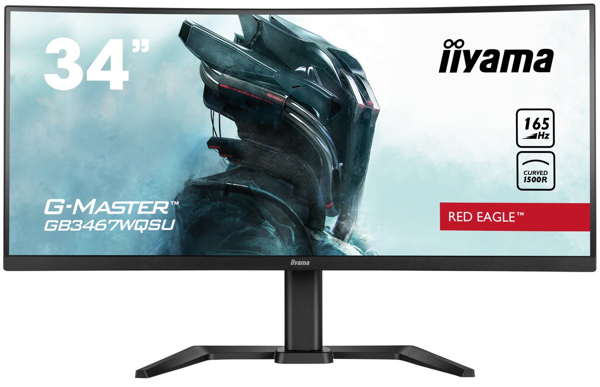 iiyama G-MASTER Red Eagle GB3467WQSU-B5 - Monitor a …