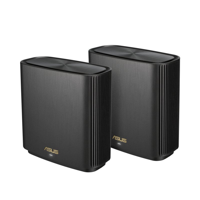 Asus ZenWiFi AX XT8 V2, Tri-band, WiFi 6 (2 pezzi) - Nero