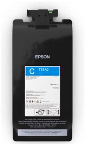 Epson T53A2 - 1.6 L - Large Format - ciano - originale - busta per inchiostro - per SureColor SC-T7700D, SC-T7700DL