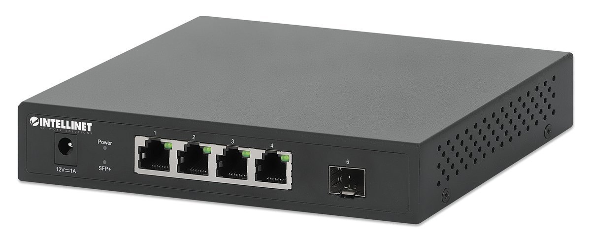 Intellinet 562058 switch di rete Non gestito 2.5G Ethernet (100/1000/2500) Nero