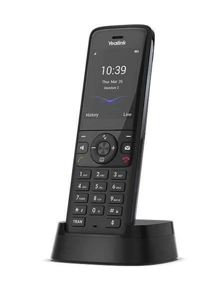 Yealink W78H Telefono Wireless con Display TFT Nero 21h di Tempo di Conversazione
