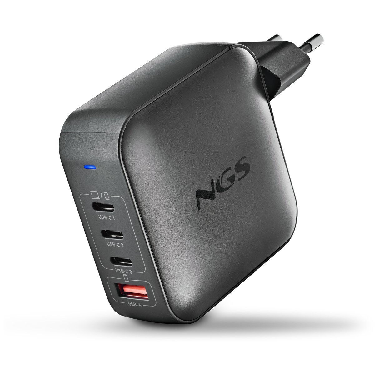 NGS Caricatore BUD 165W Ultraveloce 3/USB-C + 1/USB-A - <p>&nbsp;</p><ul style="box-sizing: border-box; margin: 0px 0px 1rem; padding: 0px 0px 0px 30px; border: 0px; -webkit-tap-highlight-color: transparent; list-style: circle; color: rgb(33, 37, 41); font-family: arial; font-size: 14px; font-weight: 600;"> <li style="box-sizing: border-box; margin: 0px 0px 10px; padding: 0px; border: 0px; -webkit-tap-highlight-color: transparent;"><font style="box-sizing: border-box; margin: 0px; padding: 0p