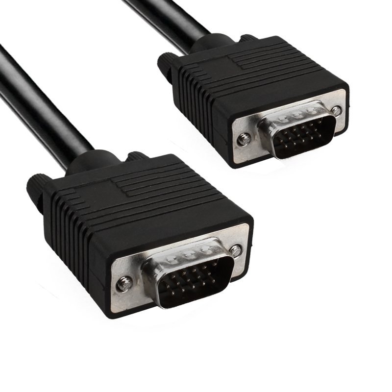 Vultech 5m VGA cavo VGA VGA (D-Sub) Nero