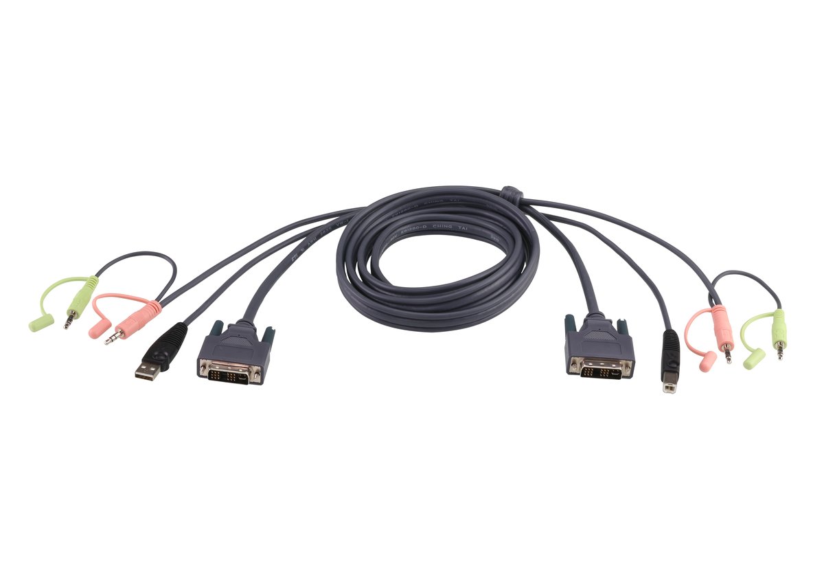 ATEN Cavo KVM USB DVI-D Dual Link – …