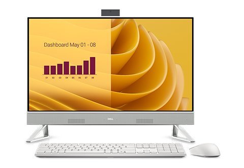 Dell 27 All-in-One EC27250 C7-150U 16GB 1TB SSD 27" FHD Integrated 90W WLAN W11 Pro 1Y Basic Onsite