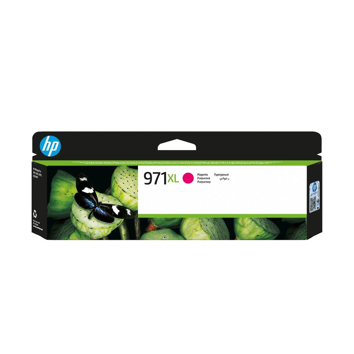 HP Cartuccia originale inchiostro magenta ad alta capacita 971XL - Resa elevata (XL) - Inchiostro a base di pigmento - 80,5 ml - 6600 pagine - 1 pz