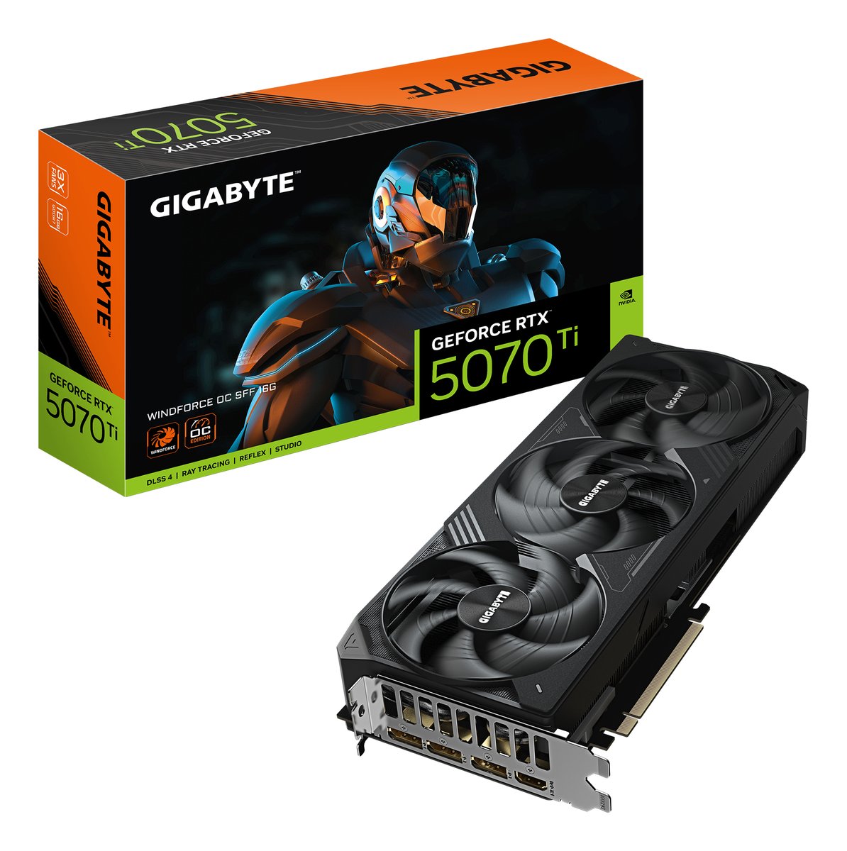 GIGABYTE GeForce RTX 5070 Ti WINDFORCE OC SFF …