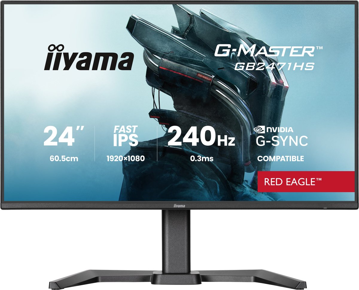 iiyama G-MASTER GB2471HS-B1, 60,5 cm (23.8ʺ), 1920 x …