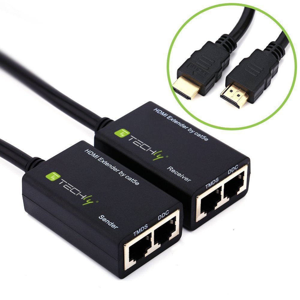 Techly IDATA EXT-E30D Estensore HDMI 1080p60Hz fino a …