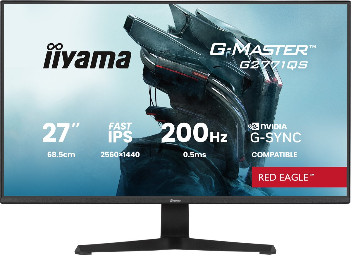 iiyama G-MASTER G2771QS-B1, 68,6 cm (27ʺ), 2560 x …