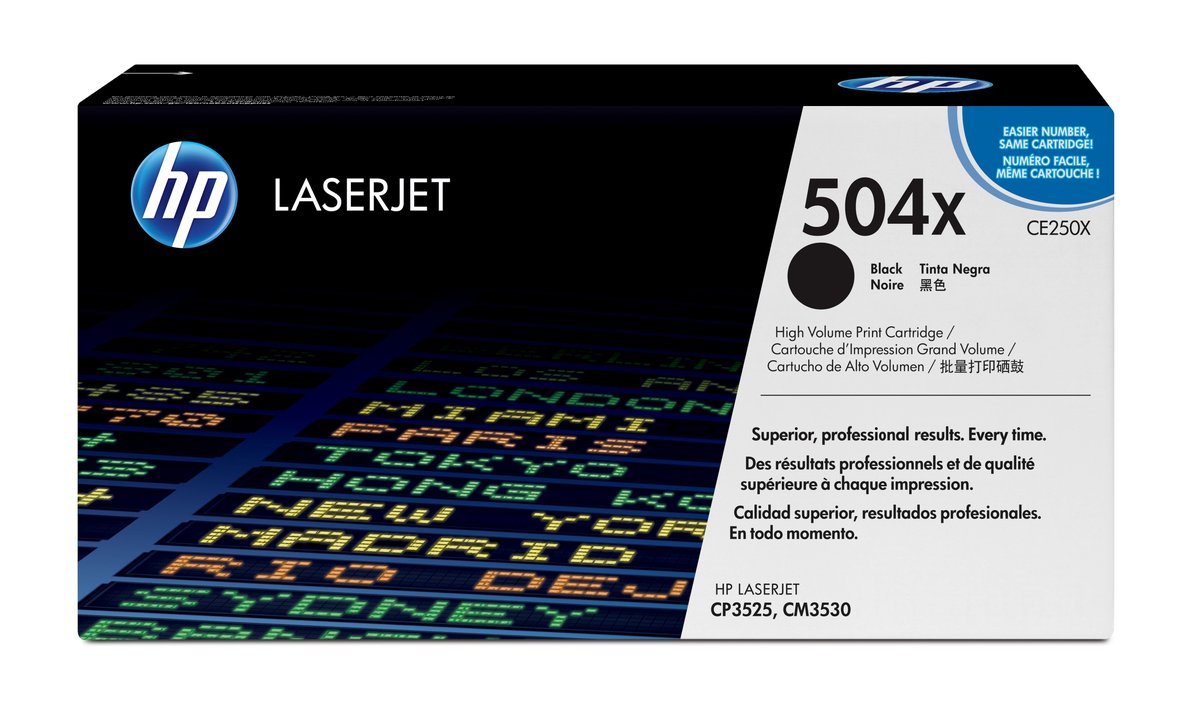 HP Cartuccia Toner originale nero ad alta capacita LaserJet 504X