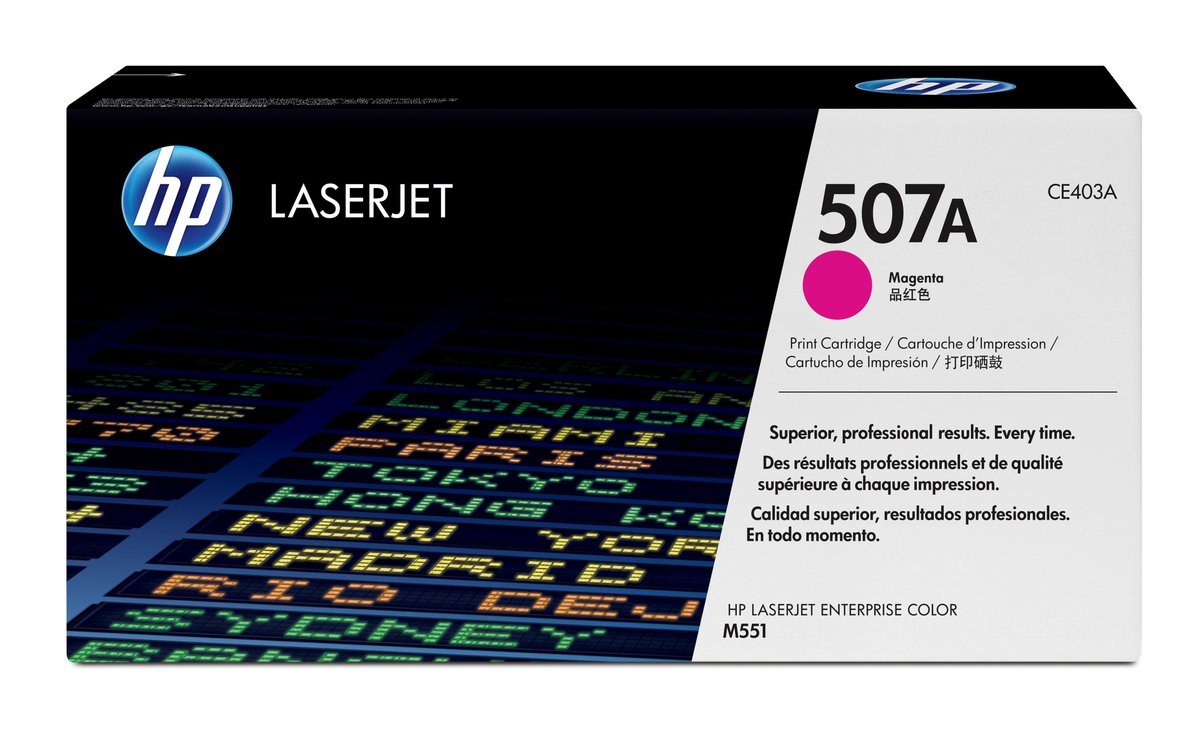 HP Cartuccia Toner originale magenta LaserJet 507A
