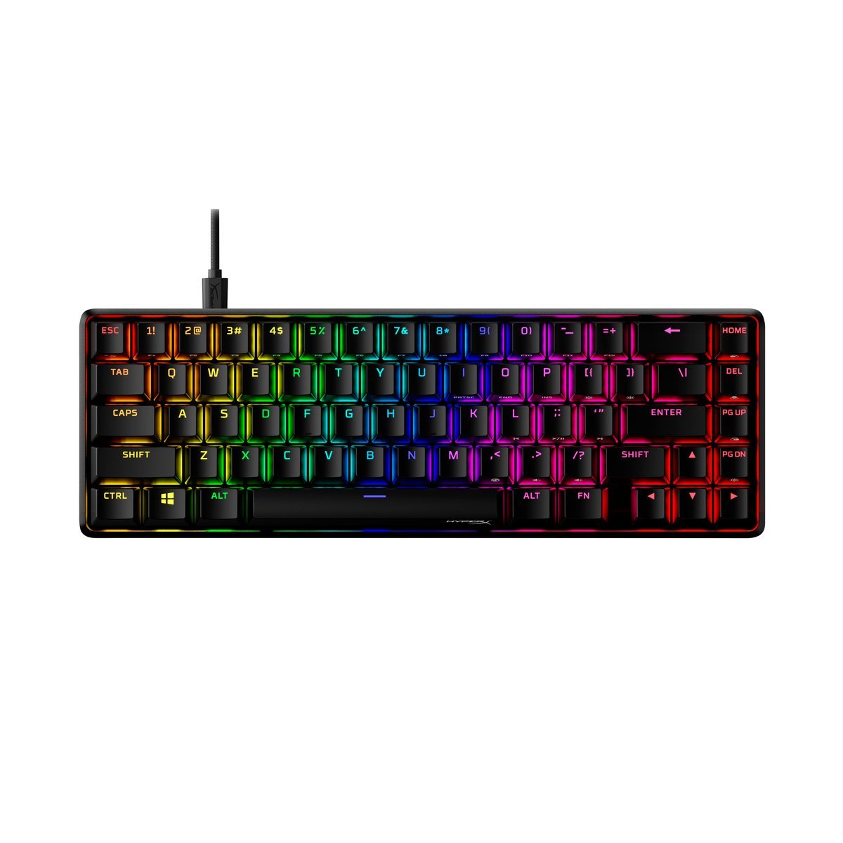 Tastiera meccanica HyperX Alloy Origins 65 RGB - interruttori HX Red - QWERTY US INT