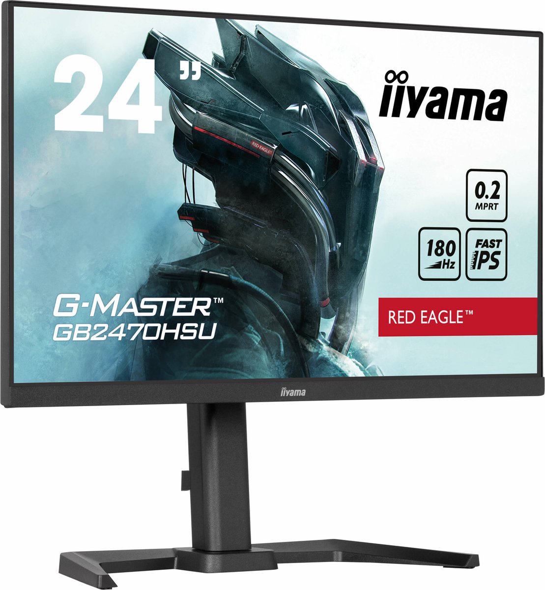 iiyama G-MASTER Red Eagle GB2470HSU-B6 - Monitor a …