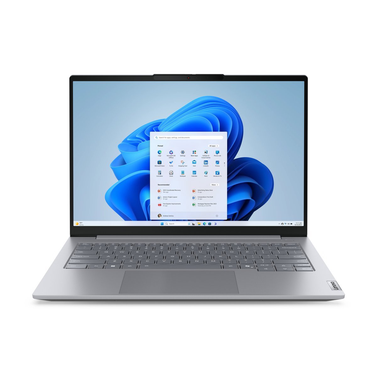 Lenovo ThinkBook 14 G8 IAL Intel Core Ultra 5 135H Computer portatile 35,6 cm (14") WUXGA 16 GB DDR5-SDRAM 512 GB SSD Wi-Fi 6E (802.11ax) Windows 11 Pro Frances