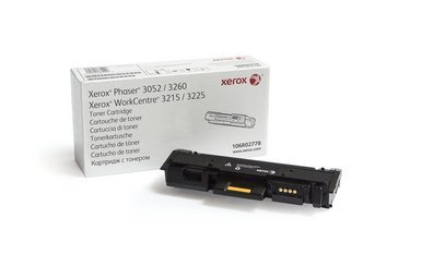 Toner nero XEROX 3.000 pagine A4 per Phaser 3052/3260 WorkCentre 3215/3225 [106R02778]