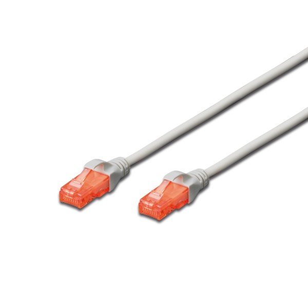 Ewent EW-6U-010 cavo di rete Grigio 1 m Cat6 U/UTP (UTP)