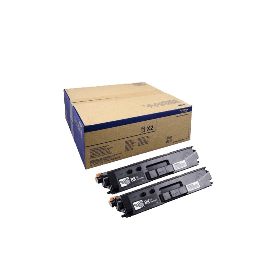 Brother TN329BK - Confezione da 2 - nero …