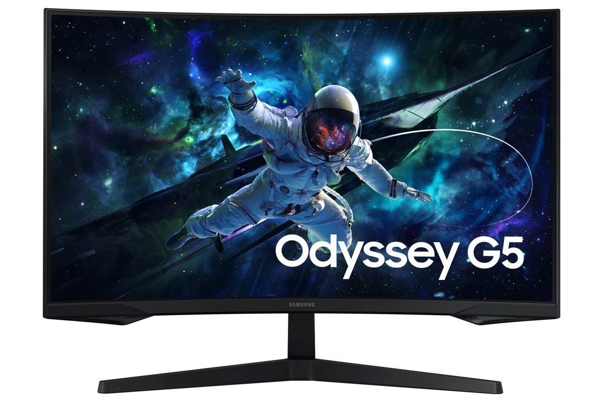 Samsung S32CG554EU Monitor PC 81,3 cm (32") 2560 x 1440 Pixel Wide Quad HD LED Nero