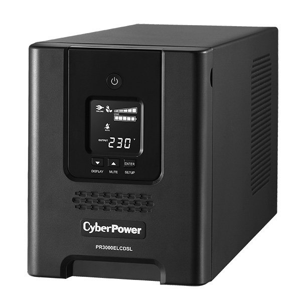CyberPower Systems CyberPower PR3000ELCDSL - A linea interattiva - 3000 VA - 2700 W - Sinusoidale - 160 V - 283 V