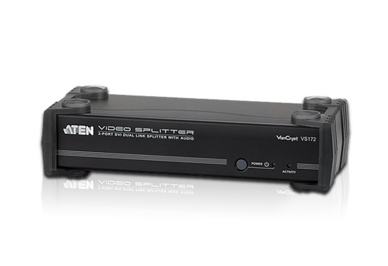 Aten VS172-AT-G 2-Port DVI Doppio Link/Audio Splitter