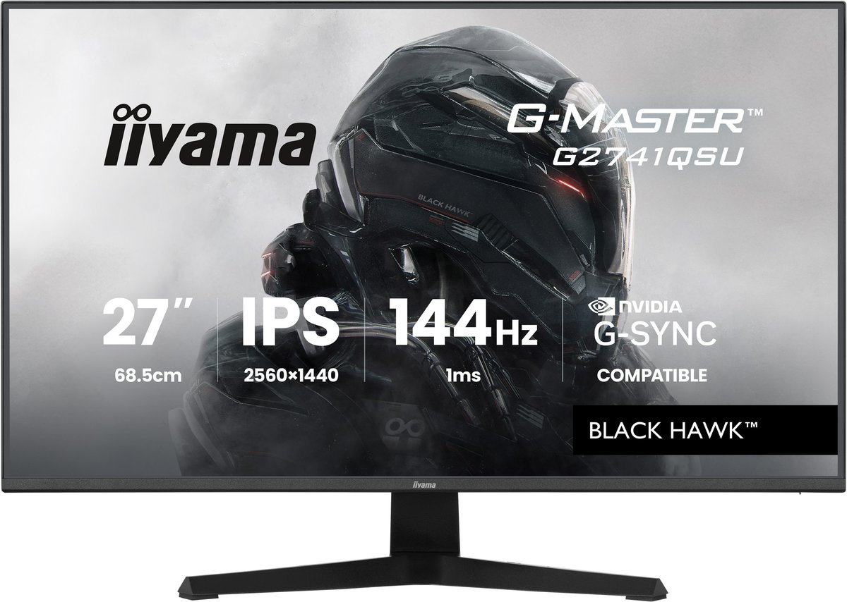 iiyama G-MASTER G2741QSU-B1, 68,6 cm (27ʺ), 2560 x …