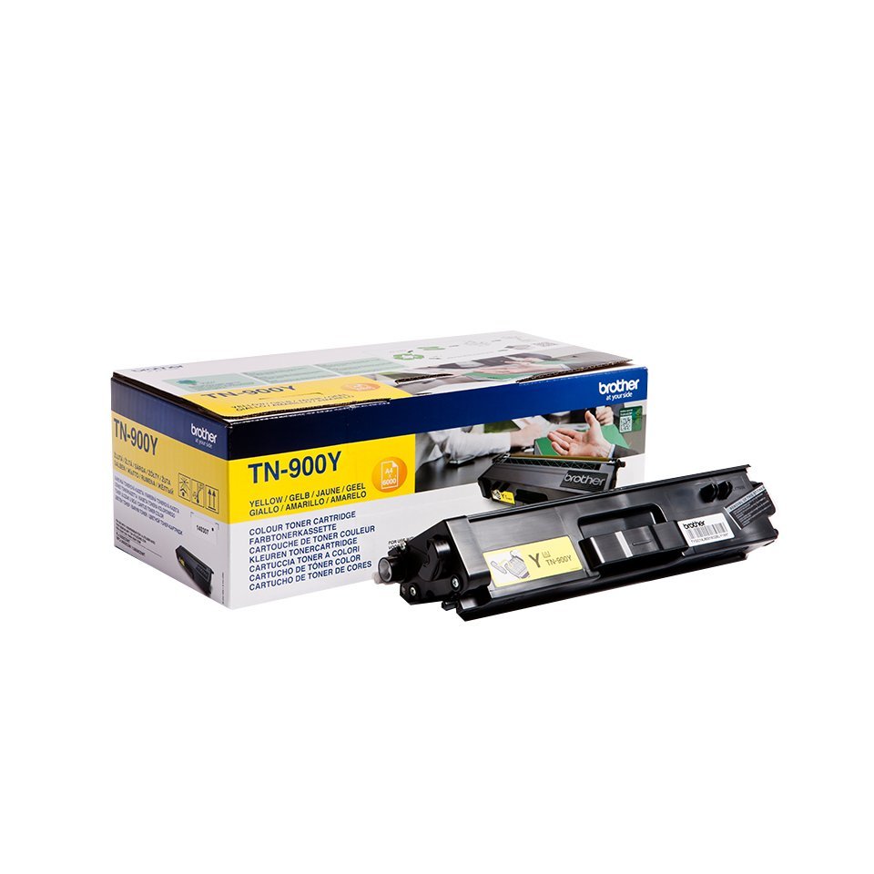 Brother TN900y - Giallo - originale - cartuccia toner - per Brother HL-L9200CDWT, HL-L9300CDWT, HL-L9300CDWTT, MFC-L9550CDW, MFC-L9550CDWT