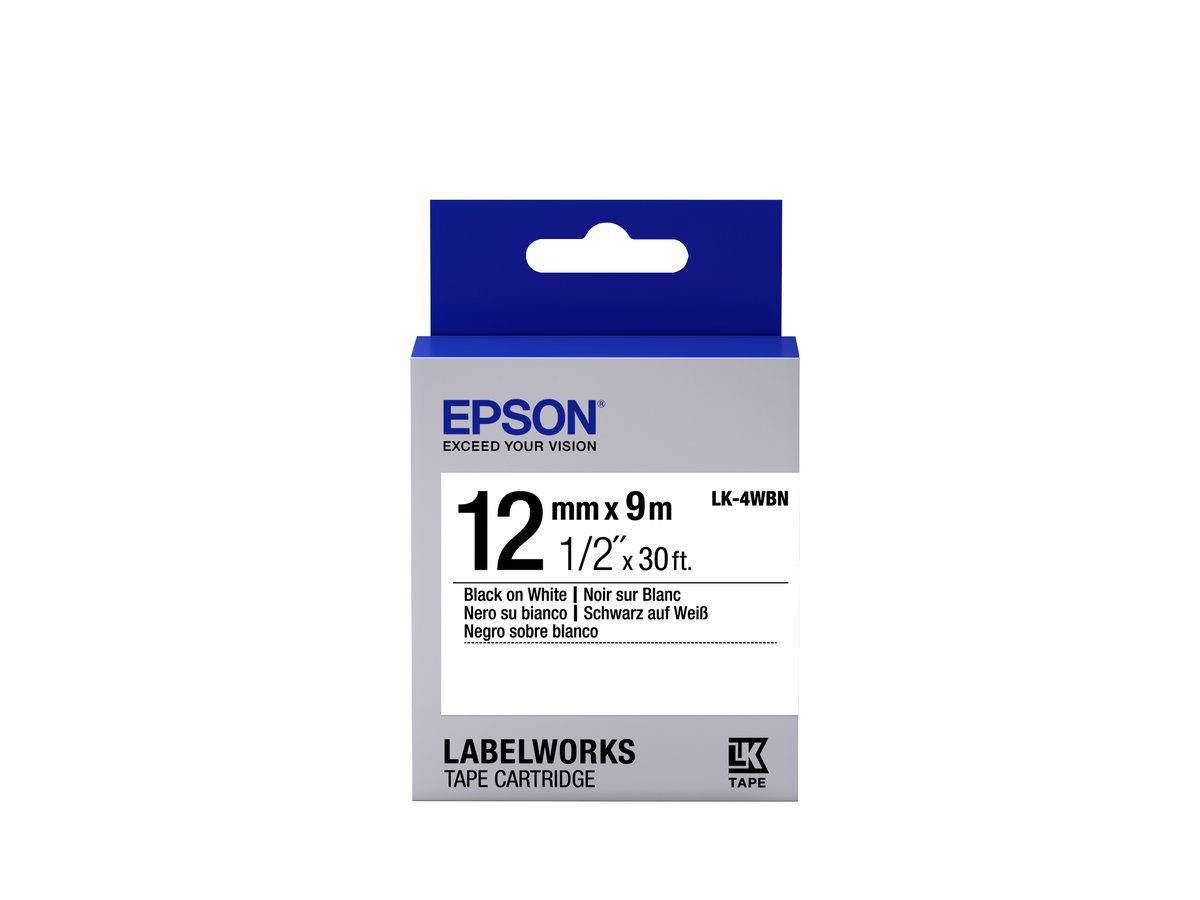 Epson - Nastro - Bianco/Nero - C53S654021