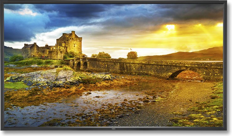 NEC MultiSync X651UHD-2, Pannello piatto per segnaletica digitale, …