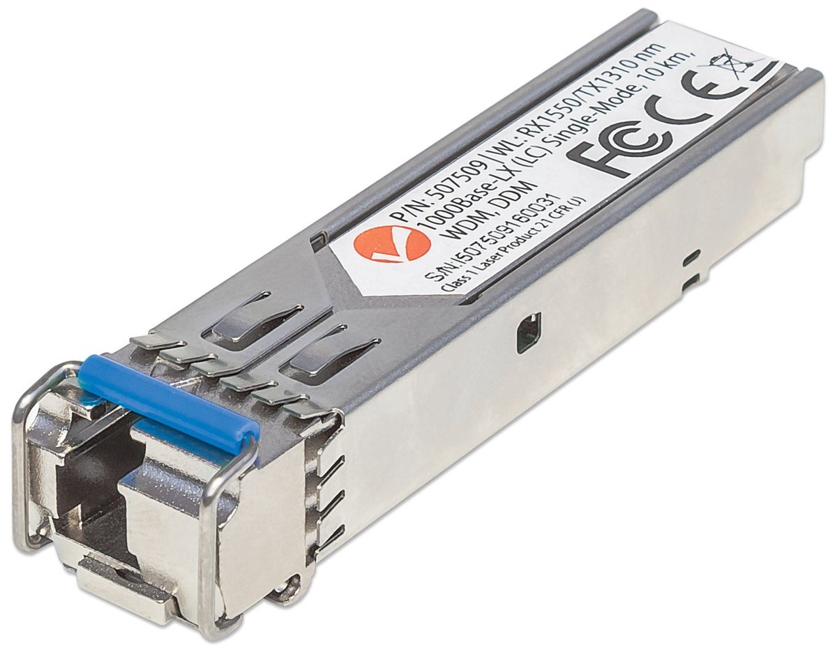 Intellinet 507509 modulo del ricetrasmettitore di rete Fibra ottica 1000 Mbit/s SFP