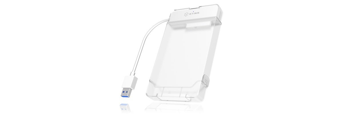 ICY BOX Case Esterno per SSD/HDD 2.5" a 1x USB 3.0- inclusa protezione