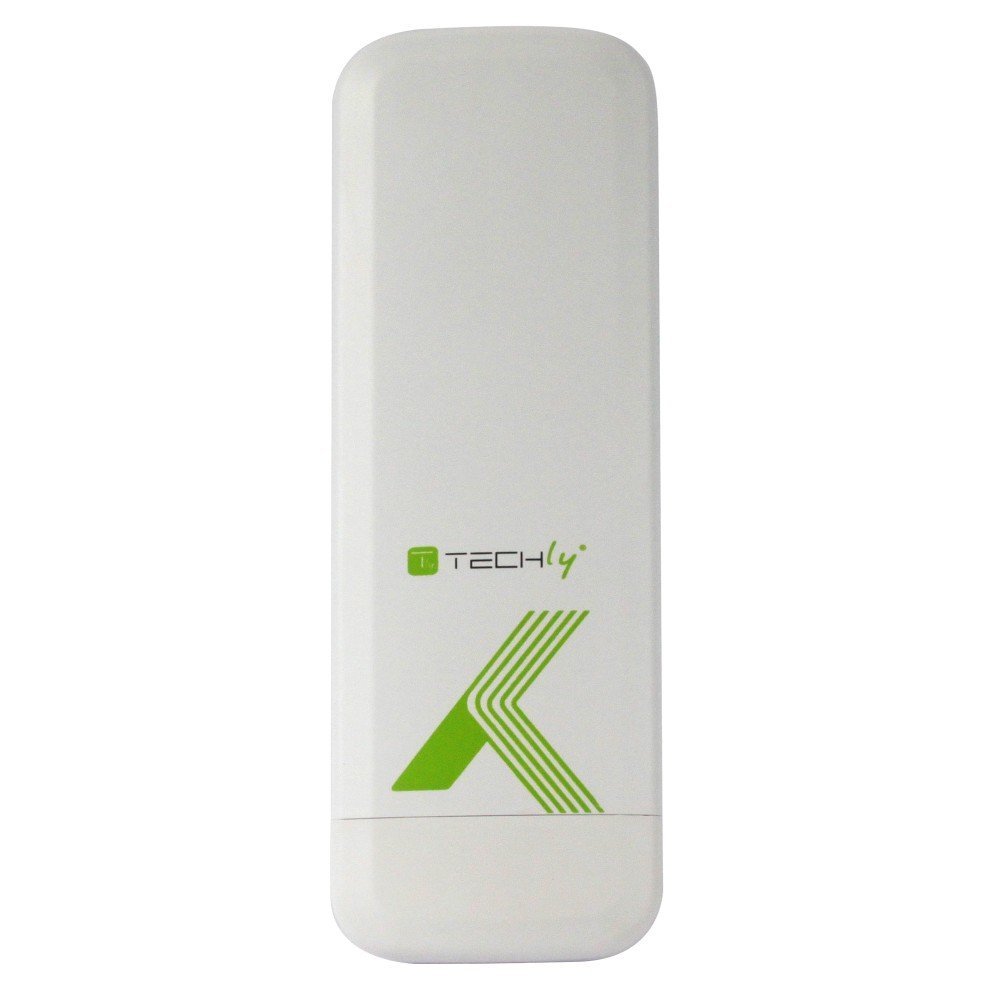 Techly I-WL-CPE880 Dispositivo esterno CPE/Access Point/Repeater 5,8GHz 15dBi 300Mb/s