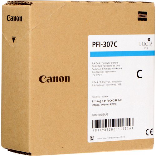 Canon PFI-307 C - 330 ml - ciano …
