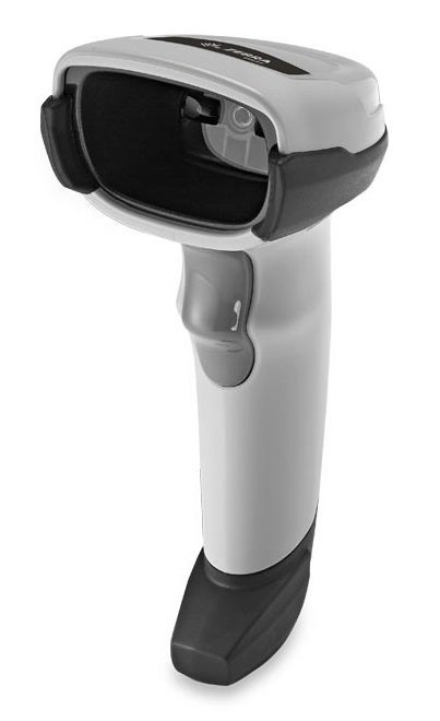 Zebra DS2208 Lettore di codici a barre portatile 1D/2D LED Nero, Bianco