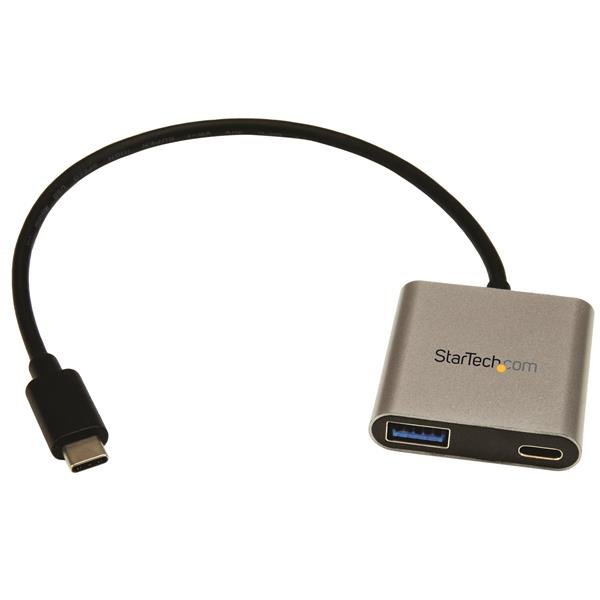 StarTech.com Hub USB-C a 2 porte con Power …