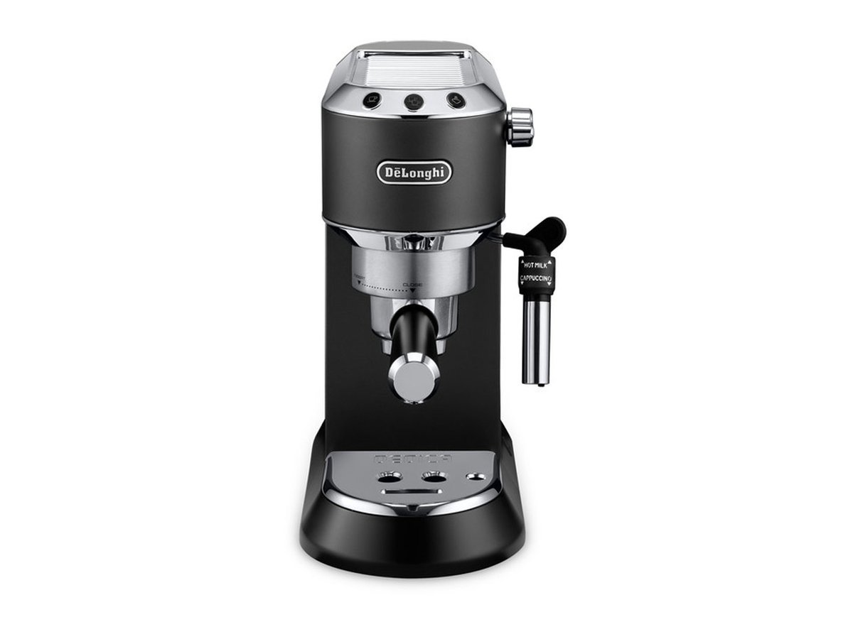 MACCHINA PER CAFFE' CIALDE O MACINATO DEDICA EC685.BK NERO/ARGENTO