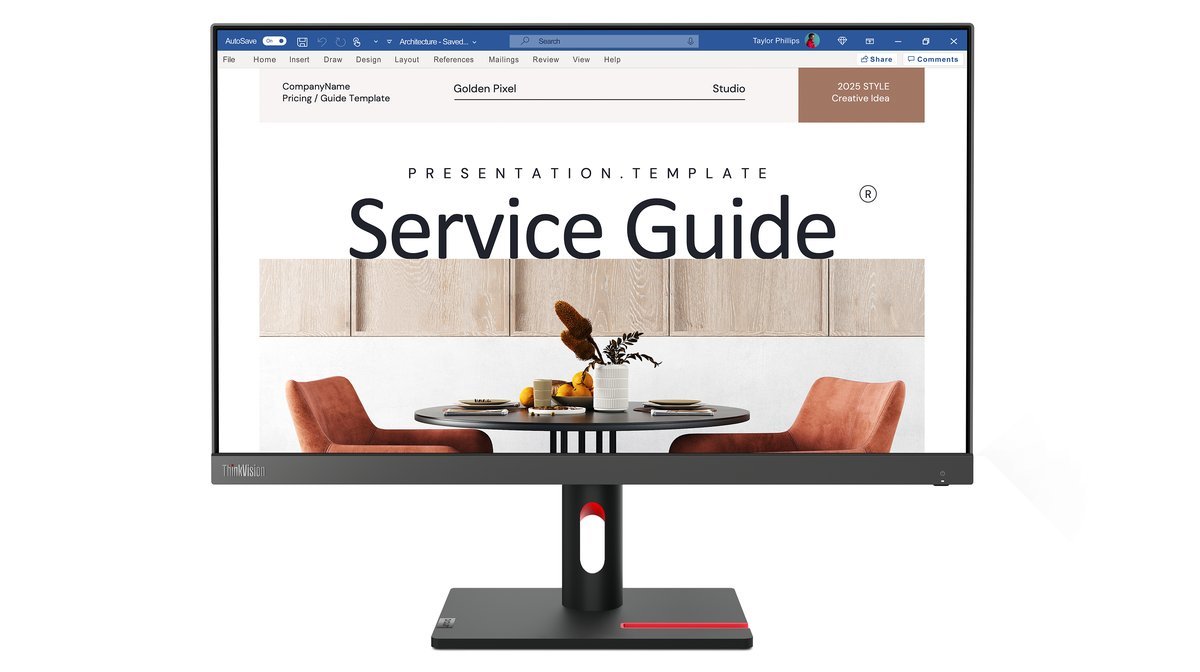 Lenovo ThinkVision S24i-30 Monitor PC 60,5 cm (23.8") 1920 x 1080 Pixel Full HD LED Nero