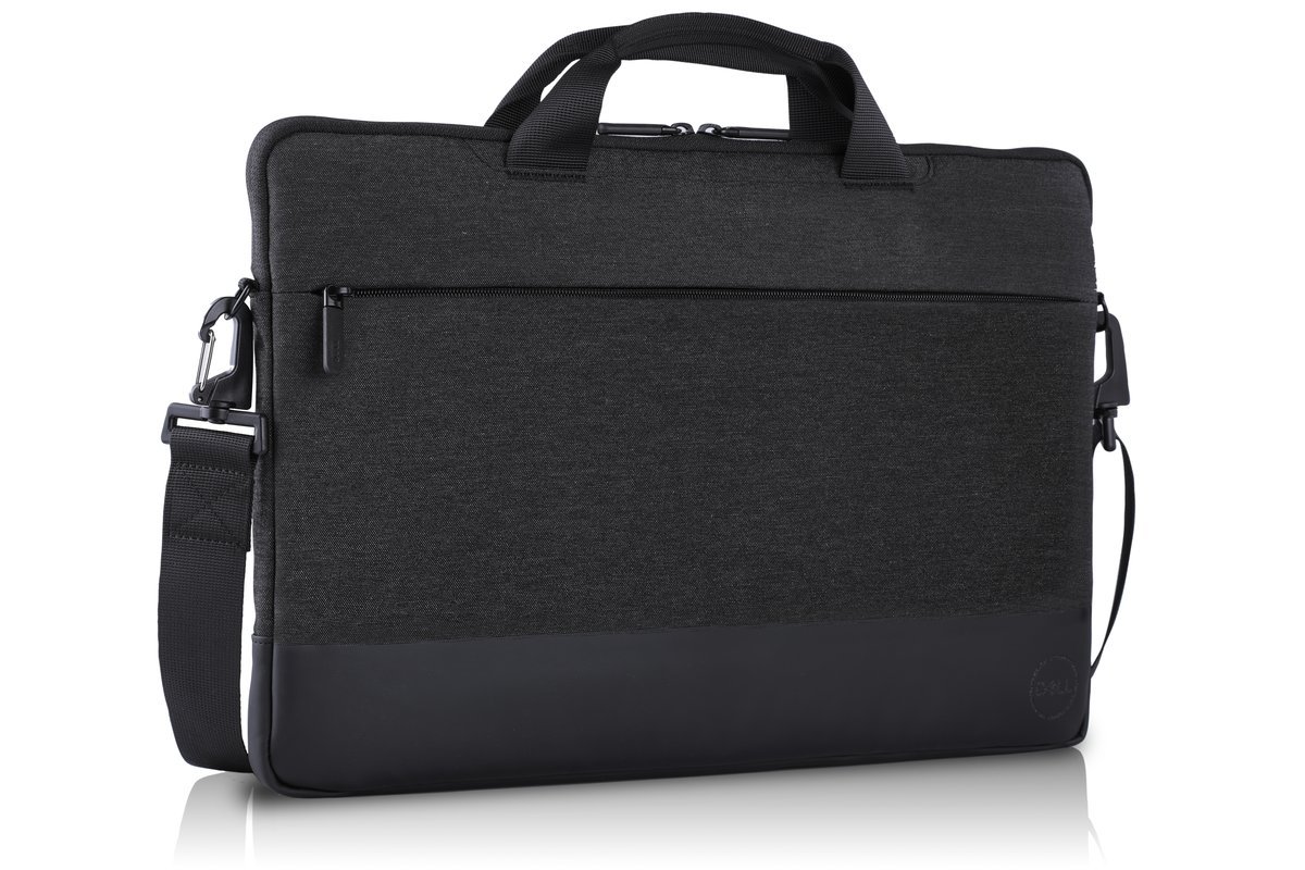 DELL 460-BCFJ borsa per notebook 38,1 cm (15") Custodia a tasca Nero, Grigio (460-BCFJ)