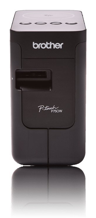 Brother PT-P750W stampante per etichette (CD) 180 x 180 DPI 30 mm/s Con cavo e senza cavo HSE/TZe Wi-Fi