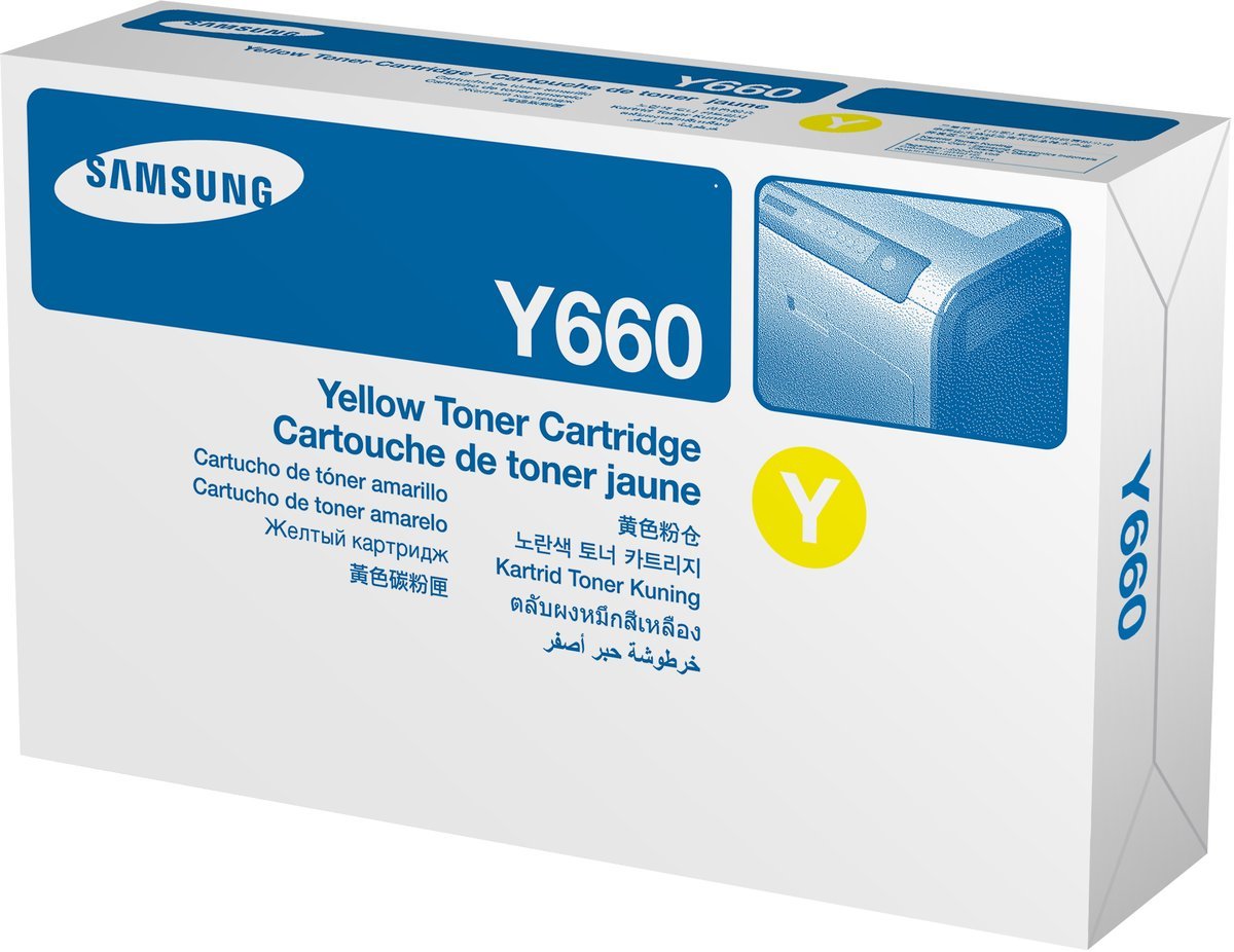 Samsung CLP-Y660A cartuccia toner 1 pz Originale Giallo