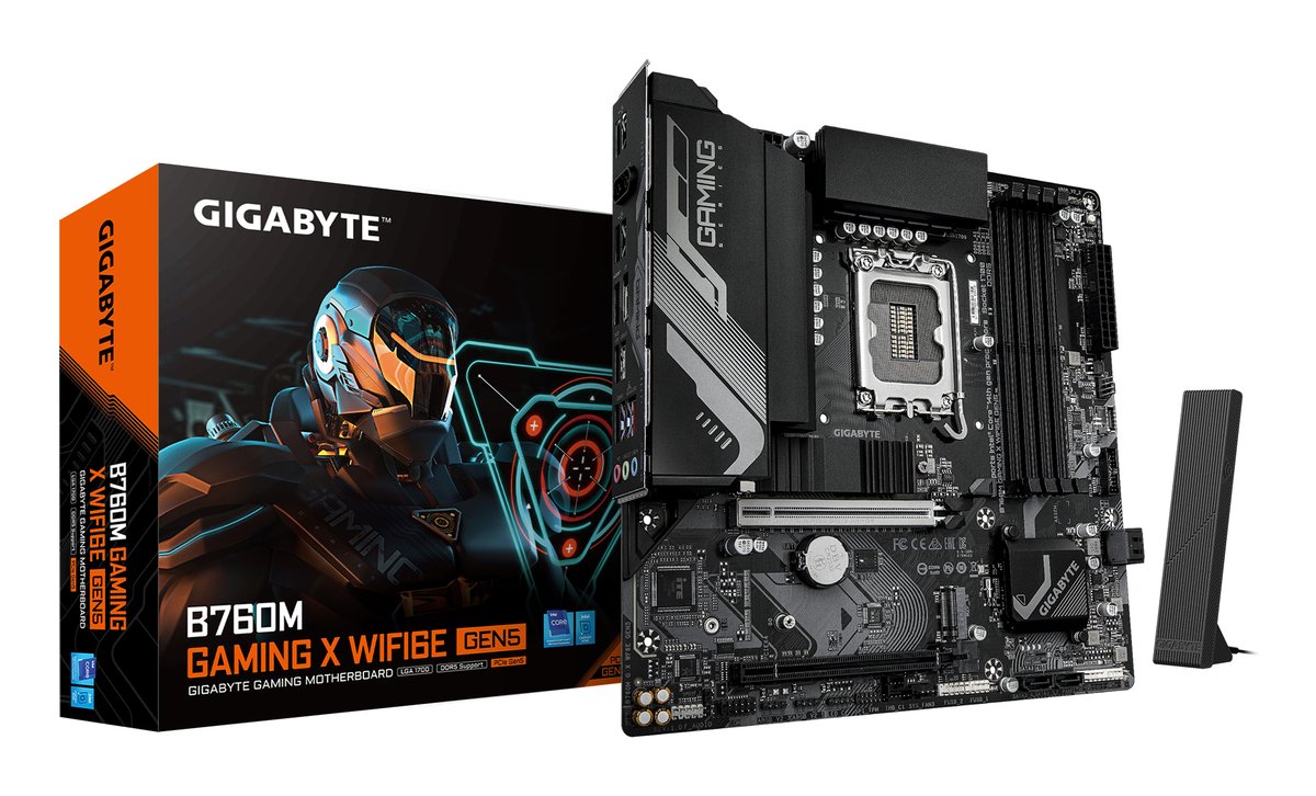 GIGABYTE B760M GAMING X WIFI6E GEN5 Scheda Madre …
