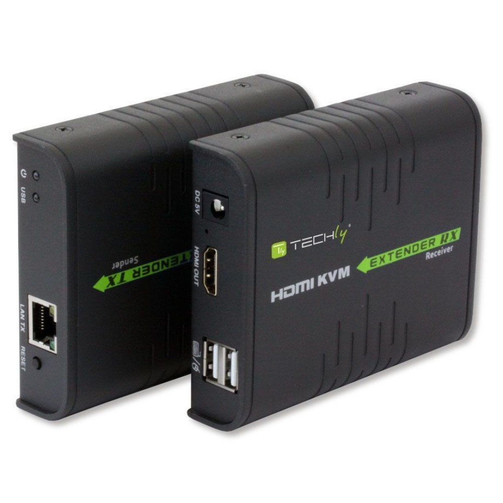Techly IDATA HDMI-KVM2 Estensore KVM HDMI/USB 1080p60Hz fino …